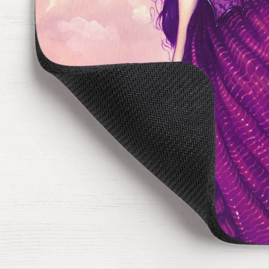 "Violet Angel" Mousepad Muismat (Hoek)