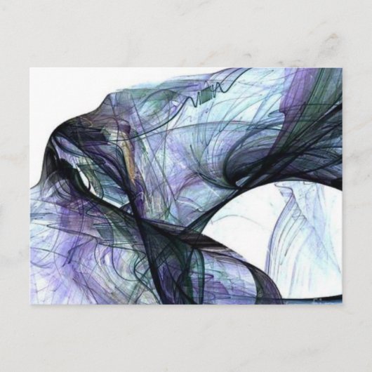 Violet Angel Rising Briefkaart (Voorkant)