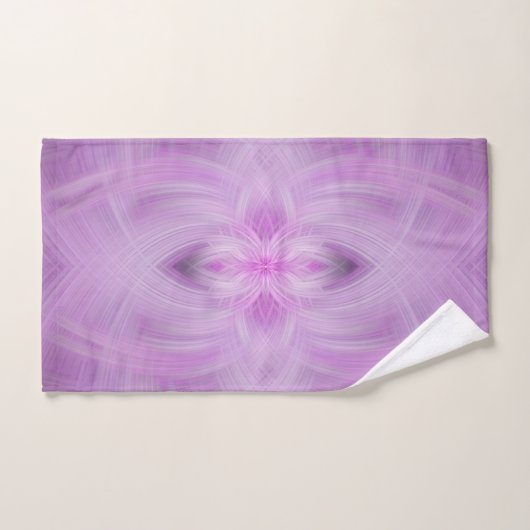 VIOLET - Art fractal - (Serviette à main)
