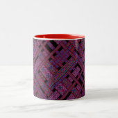 Violet Aurora en verre tendu Mug (Centre)