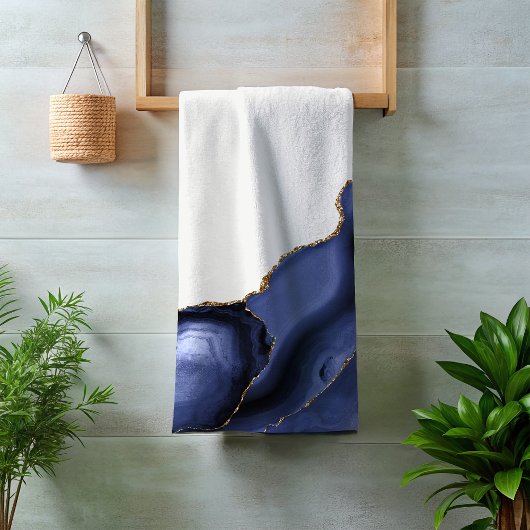Violet avec Agate d'or métallique