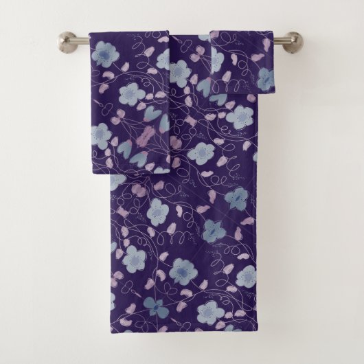 Violet avec bleu (En situation)