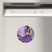 Violet Belly Dancer Magneet (Insitu (Vaatwasser))