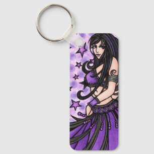 Violet Belly Dancer Sleutelhanger