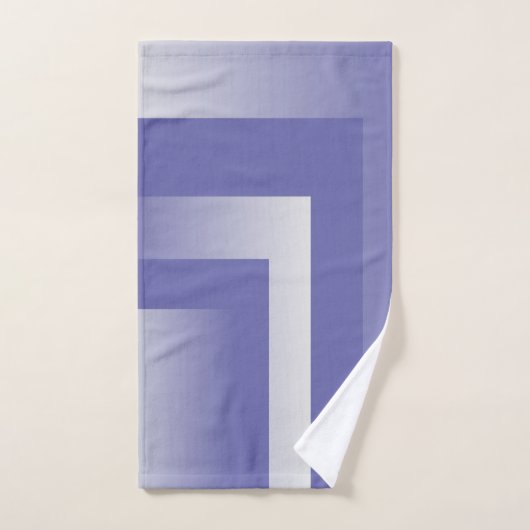 Violet bleu 2022 (Serviette à main)