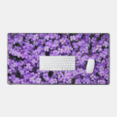 Violet Bloemen Mooie Viooltjes Bureaumat (Keyboard & Muis)