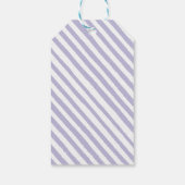 Violet bloemenbruiloft dank u gunst cadeau labels cadeaulabel (Achterkant)