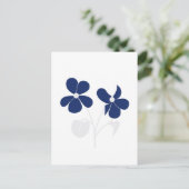 Violet Briefkaart (Staand voorkant)