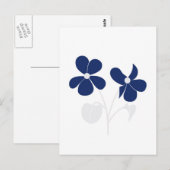 Violet Briefkaart (Voorkant / Achterkant)