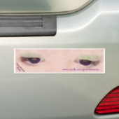 Violet Bumpersticker (Op auto)