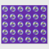 Violet Cadeaupapier (Vlak)