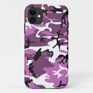 Violet Camo iPhone 11 Hoesje