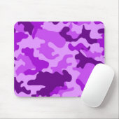 Violet Camo Mousepad Muismat (Met muis)