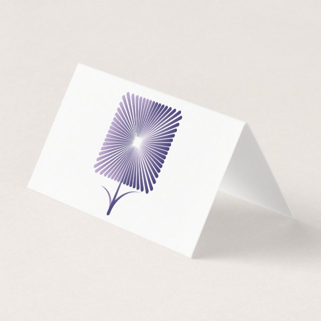 Violet carré fleur nb (Front)