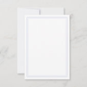 VIOLET CELTIC KNOT 3.5x5 Carte de remerciements pl (Dos)