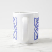 VIOLET CELTIC KNOT Big Mug (Dos)