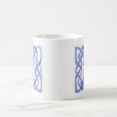 VIOLET CELTIC KNOT White Mug (Centre)