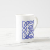VIOLET CELTIC MUG Bone China Mug (Devant droit)