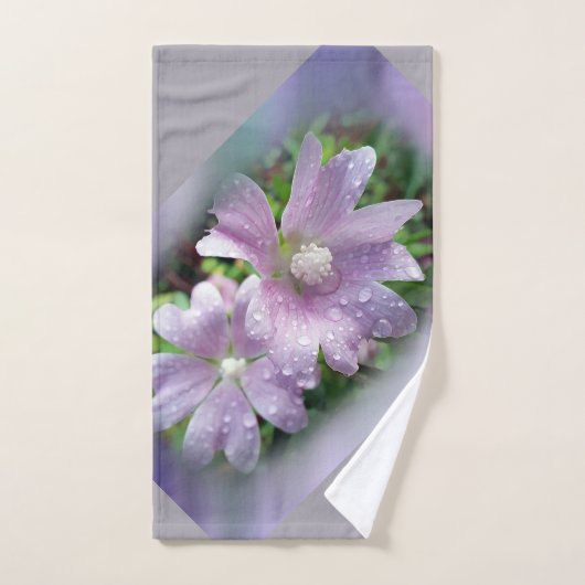 Violet clair (Serviette à main)