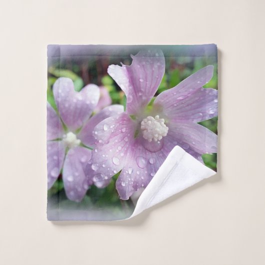 Violet clair (Gant de toilette)