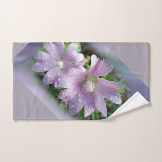 Violet clair (Serviette à main)