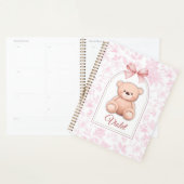 Violet | Conception personnalisée d'ours en peluch (Devant avec enveloppe)