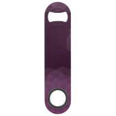 Violet, cool, tendance moderne simple floral abstr (Dos)