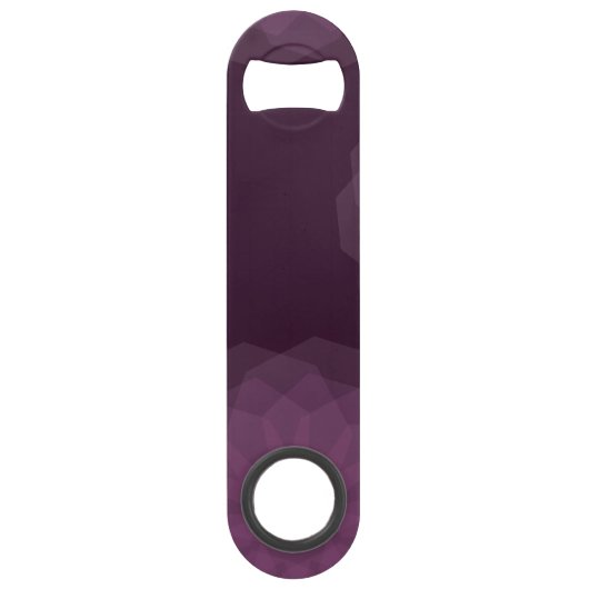 Violet, cool, tendance moderne simple floral abstr (Devant)