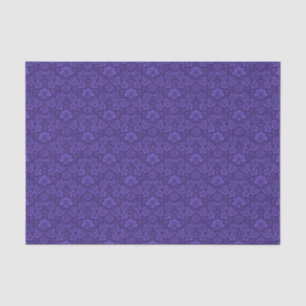 Violet Damask Tissuepapier