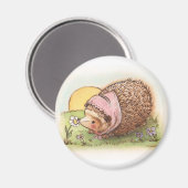 Violet de egel magneet (Voorkant / Achterkant)