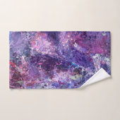 Violet Déplace L'Abstraction (Serviette à main)