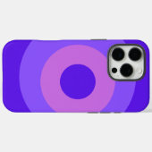 Violet Elegant Apple iPhone 15 Pro Max Coque (Verso (horizontal))