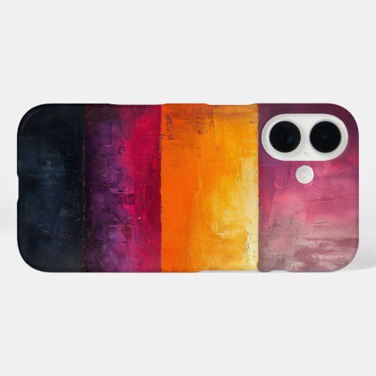 Violet Ember Fields Case-Mate iPhone Case (Achterkant (horizontaal))