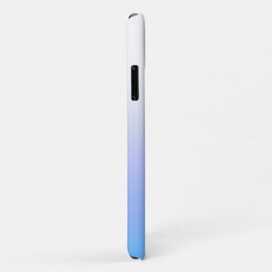 Violet- en blauw ombre-design Case-Mate iPhone case (Achterkant/rechts)