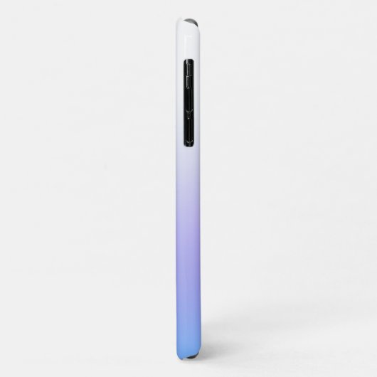 Violet- en blauw ombre-design Case-Mate iPhone case (Achterkant/links)