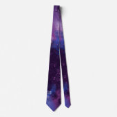 Violet en blauw stropdas (Voorkant)