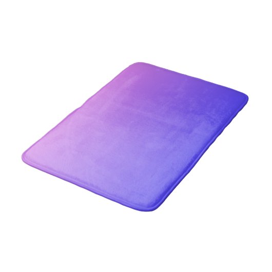 Violet en blauw verloop badmat (Gekanteld)