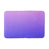 Violet en blauw verloop badmat (Voorkant)