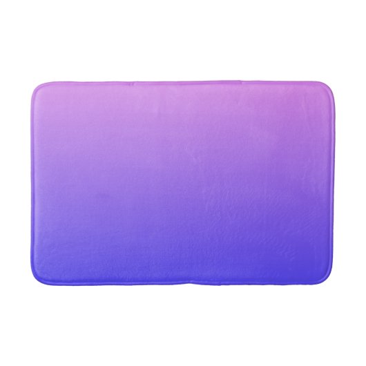 Violet en blauw verloop badmat (Voorkant)