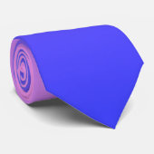 Violet en blauw verloop stropdas (Opgerold)