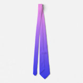 Violet en blauw verloop stropdas (Achterkant)