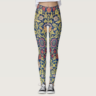 Violet en Columbine, William Morris Leggings