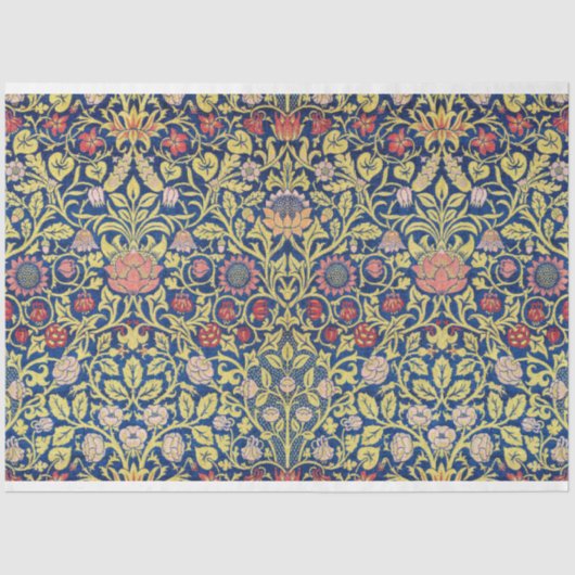 Violet en Columbine, William Morris Tissuepapier (Voorkant)