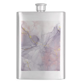 Violet en goudmarmer flacon (Voorkant)