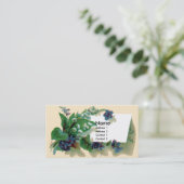 Violet en Lily van de Victoriaans vallei Visitekaartje (Staand voorkant)