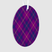 Violet et Or Mode Plaid Highland (devant)