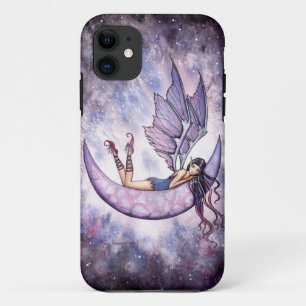 Violet Fairyand Moon iPhone 5 Hoesje