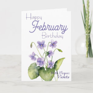 Violet-februari-aanjager Kaart