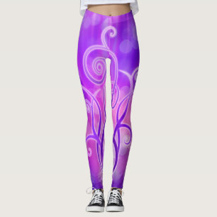 Violet Flame - Grafisch ontwerp Leggings