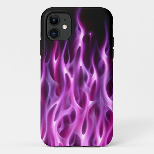 Violet Flames - iPhone 5 Hoesje (Achterkant)